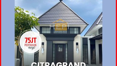 Rumah Minimalis Disewakan di Citragrand, Semarang, Harga Ekonomis