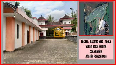 For Sale Tanah Premium di Secang, Magelang, LT 9260m²