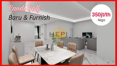 Disewakan Rumah Murah di Candi Golf, Semarang, LT 367m²