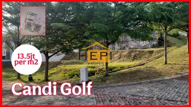 Tanah Elit Dijual di Candi Golf, Semarang, Harga 6,18 Miliar