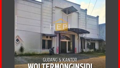 Gudang Dan Kantor Dekat Kota Akses Truk Engkel