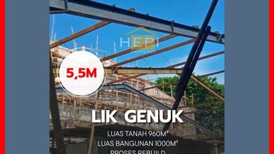 Gudang Proses Pembangunan di Kaw Ind Lik Genuk