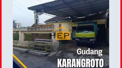 Gudang di Karangroto Demak Jalan Depan Lebar