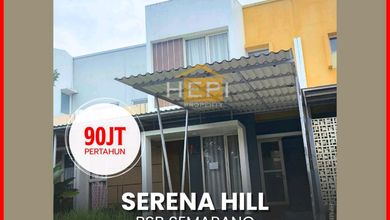 Dikontrakkan Rumah Terjangkau di BSB City, Semarang, LT 120m²