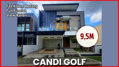 Kesempatan Langka, rumah Prestisius di Candi Golf, Semarang, LB 330m²