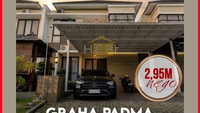 Hunian Elegan di Graha Padma, Semarang, 4 Kamar Tidur, LT 162m²