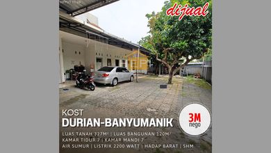 Hunian Mewah di Banyumanik, Semarang, 7 KT, LT 327m²