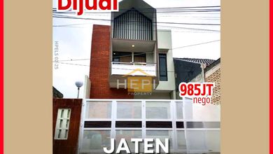 Kesempatan Rumah di Pedurungan, Semarang, LB 90m², Harga 985 Juta