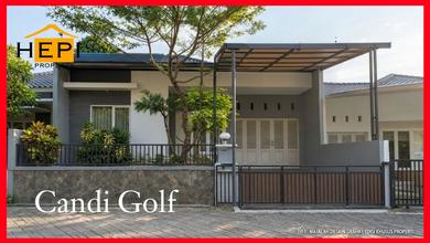 Rumah Cantik 1Lt di Candi Golf Siap Pakai
