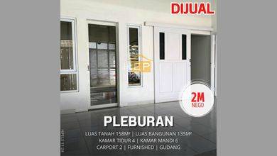 Rumah Sederhana area Pleburan, Semarang, LT 150 m2