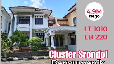 Rumah Mewah di Srondol, Semarang, 4 Kamar Tidur, LT 1010m²