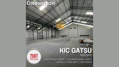 Gudang Bagus Di Kic Gatot Subroto Siap Pakai