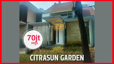 Dikontrakkan Rumah Terjangkau di Bukit Sari, Semarang, LT 162m²