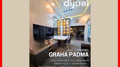 Jual Rumah Nyaman di Graha Padma, Semarang - LT 84m²