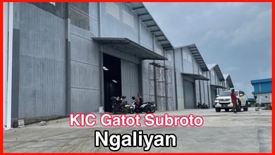 Gudang di Kic Gatot Subroto Siap Pakai Area Parkir Luas