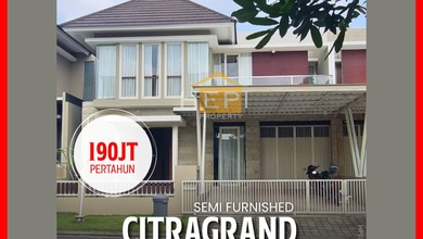 Sewa Rumah Terbaik di Citragrand, Semarang, Harga Terjangkau