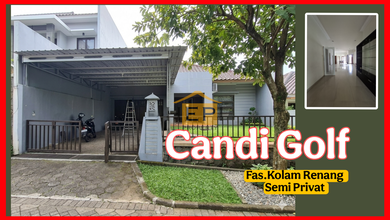 Disewakan Rumah Terjangkau di Candi Golf, Semarang, LT 440m²
