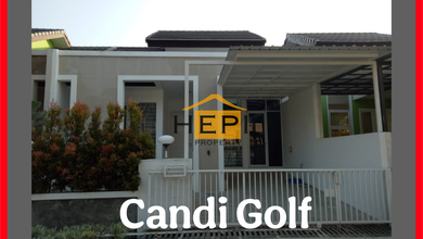 Rumah Sewa Murah Lokasi Candi Golf, Semarang, LB 100m²
