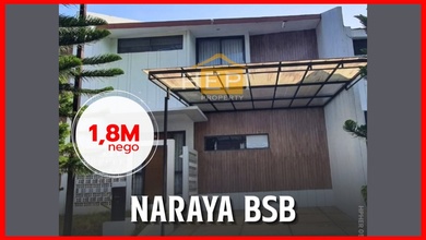 Rumah Siap Pakai di Kawasan BSB City, Semarang, LT 120m²