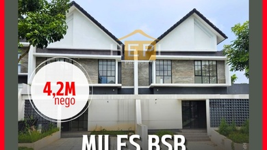 Kesempatan Langka, rumah Prestisius di BSB City, Semarang, LB 150m²