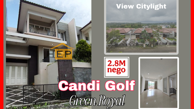 Rumah Area Premium Candi Golf, Semarang - Harga Terbaik 2,8 Miliar