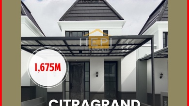 Rumah Siap Pakai di Kawasan Citragrand, Semarang, LT 108m²