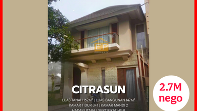 Rumah Area Luxury Bukit Sari, Semarang - Harga Terbaik 2,7 Miliar