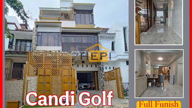 Penawaran Eksklusif, rumah Mewah di Candi Golf, Semarang, LB 400m²