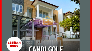 Rumah 2Lt Cantik di Candi Golf Siap Pakai