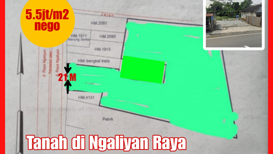 Kavling Prestisius Dijual di Ngaliyan, Semarang, Harga 36,9 Miliar