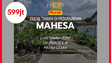 Jual Tanah di Lokasi Premium Pedurungan, Semarang, Harga 599 Juta