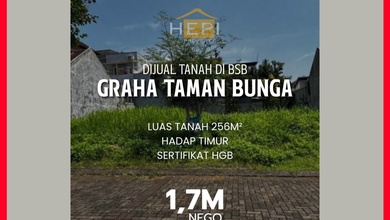 Jual Tanah di Lokasi Premium BSB City, Semarang, Harga 1,7 Miliar