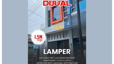 Ruko Semarang Timur di Lamper Dekat Kotadekat Kota
