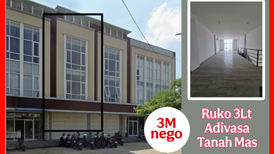 Ruko 3Lt di Adivasa Tanah Mas Siap Pakai