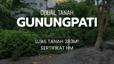 Tanah Ideal untuk Hunian di Gunung Pati, Semarang, Luas 283m²