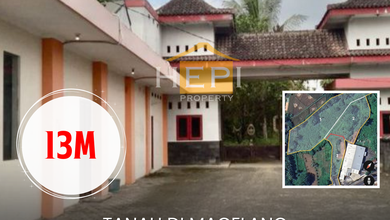 For Sale Tanah Eksklusif di Secang, Magelang, LT 9260m²