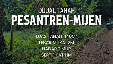 Tanah Ideal untuk Hunian di Mijen, Semarang, Luas 1140m²