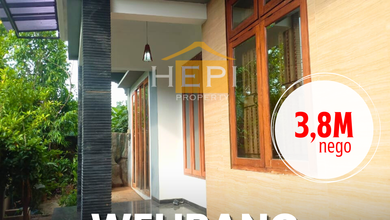 For Sale rumah Eksklusif di Gajah Mungkur, Semarang - LT 233m²