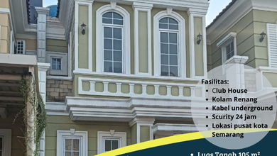 Properti Siap Huni di Area Simongan, Semarang, LT 105m²