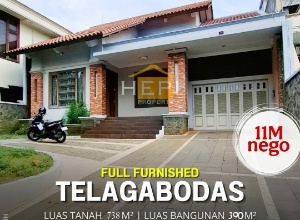 Kesempatan Langka, rumah Prestisius di Gajah Mungkur, Semarang, LB 390m²