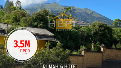 Dijual Rumah dan Hotel di Kopeng Salatiga