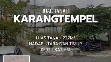 Tanah Ideal untuk Hunian di Semarang Timur, Semarang, Luas 222m²