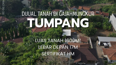 Dijual Tanah Premium di Gajah Mungkur, Semarang, LT 1600m²