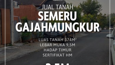 Kavling Prestisius Dijual di Gajah Mungkur, Semarang, Harga 935 Miliar