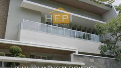 Rumah Elegan di papandayan, Semarang, 3 KT, LT 330m²