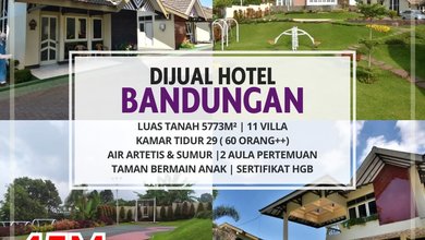 Dijual Hotel Villa di Bandungan Semarang, Dekat