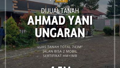 Dijual Tanah Dan 2 Bangunan Kios Di Ahmad Yani Pusat Kota Ungaran