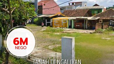 Dijual Tanah Premium di Ngaliyan, Semarang, LT 842m²