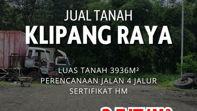 Dijual Tanah Premium di Pedurungan, Semarang, LT 3936m²