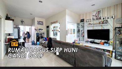 Rumah Premium LT 144 Jual di Candi Golf, Semarang